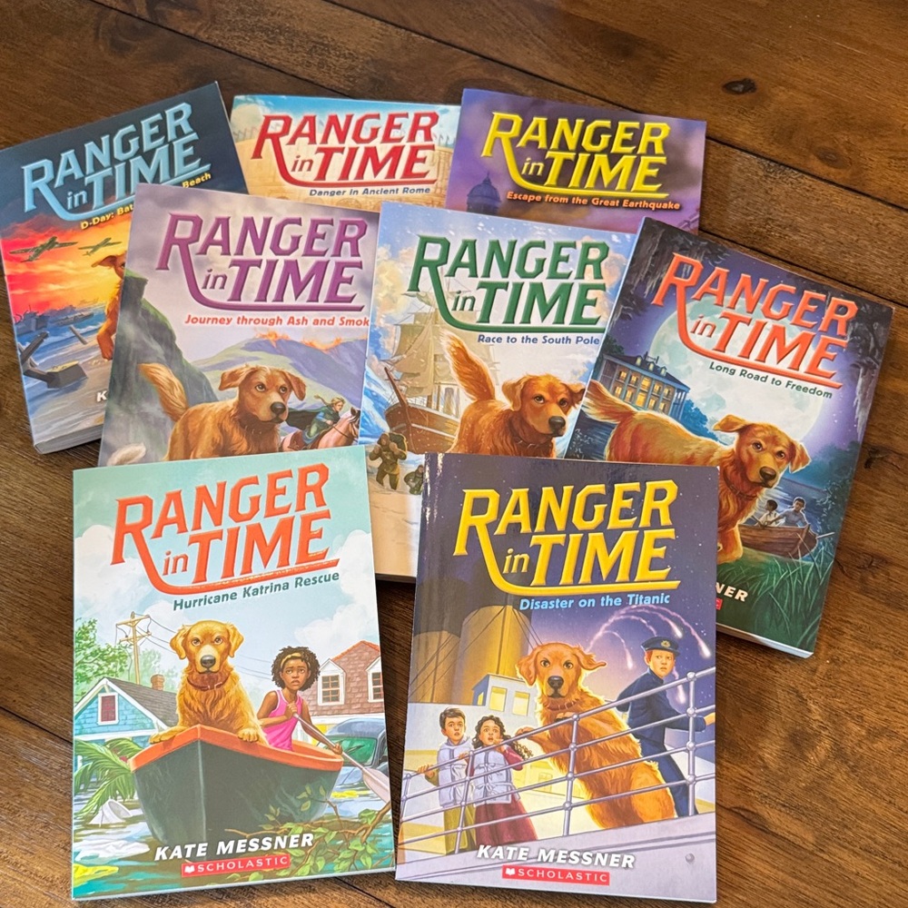 ✅ CLOSET CLOSING SOON Bundle of 8 Ranger in Time Kids Books